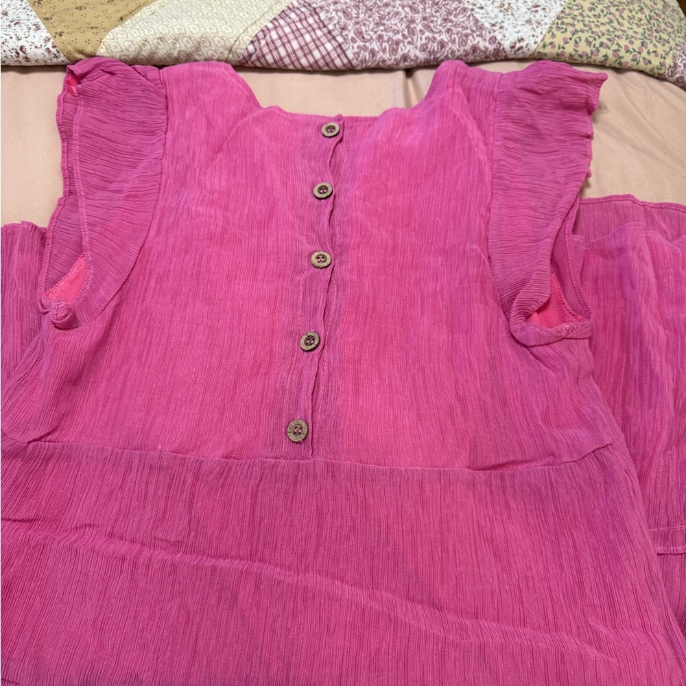 Pink Ruffled dress - Picture 3 of 3